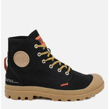 Palladium Mens Pampa Hi Htg Shoes In Black