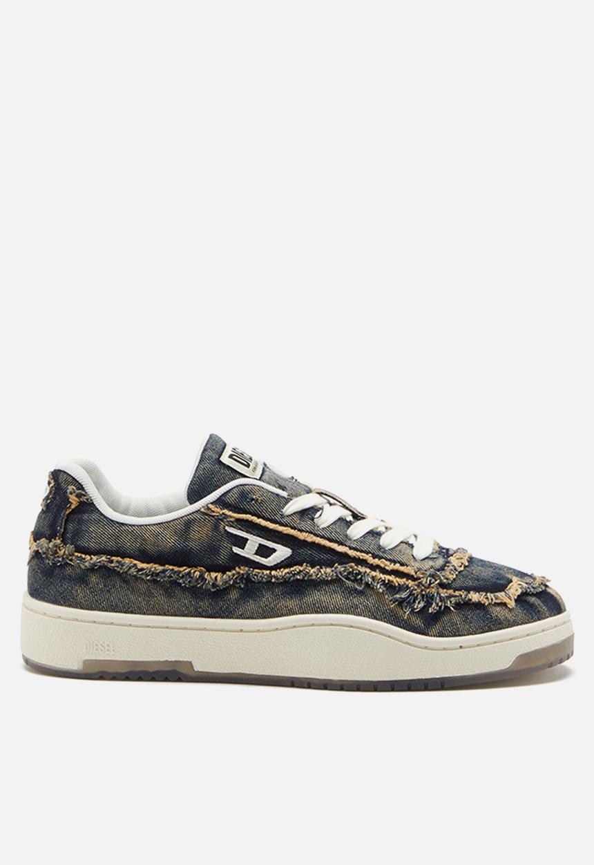 Diesel Mens M-Tracke D Low Sneaker In Indigo