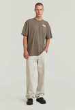 G-Star Raw Mens Badge Relaxed T-Shirt In Turf