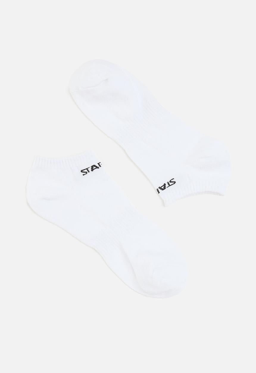Starter Mens 1 Pack Ankle Socks In White