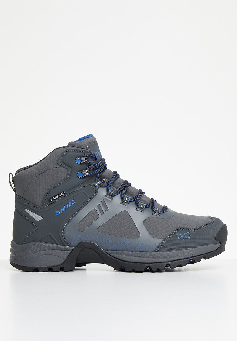 Hi-Tec V-Lite Psych Boots In Charcoal & Blue