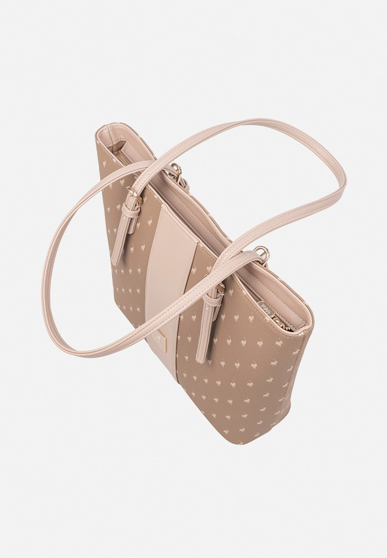 Polo Kensington Tote Bag In Brown