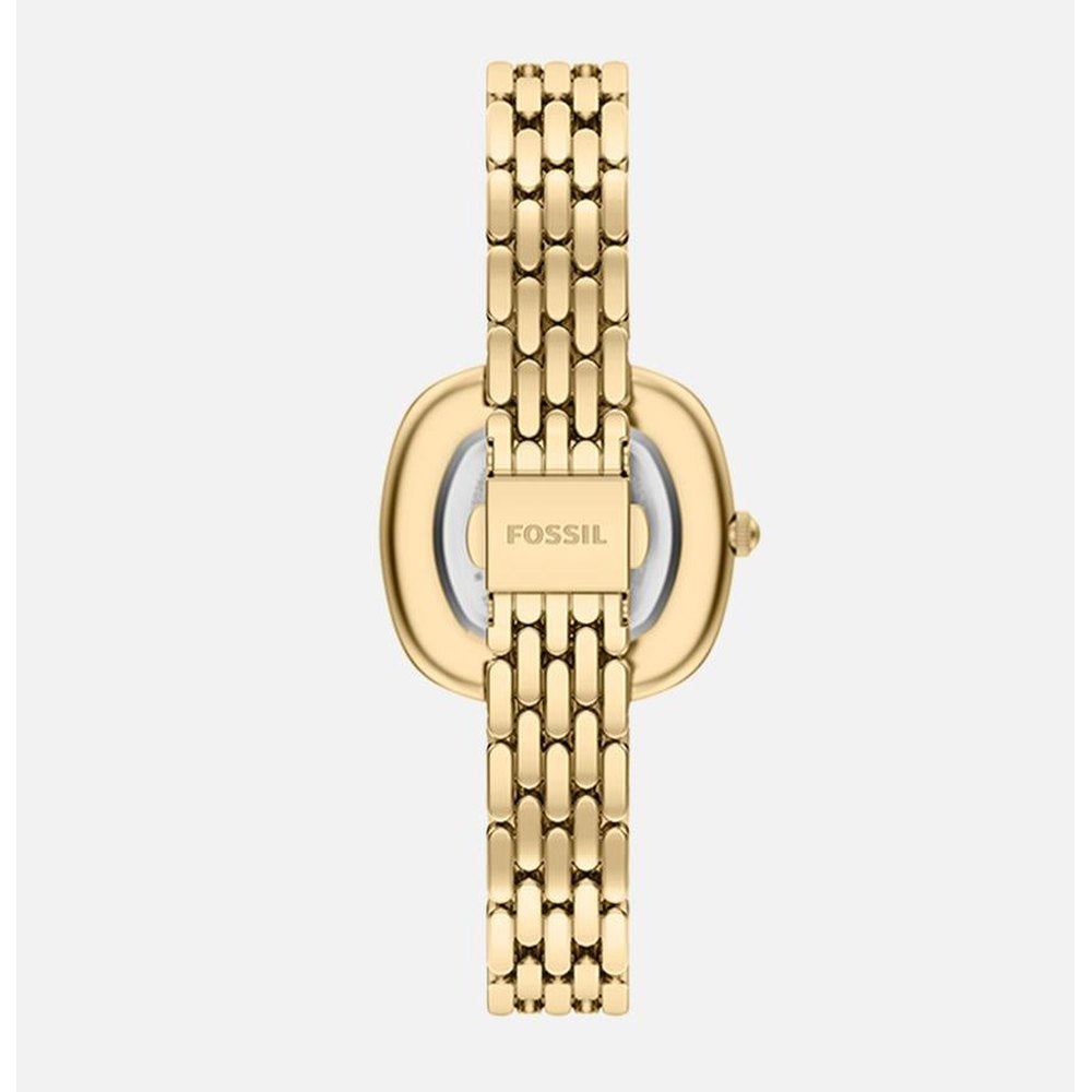 Fossil Womens Genevive 3 Hand Watch In Gold