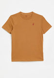 Polo 0055412 Boys Rick Ss Tee  Tan