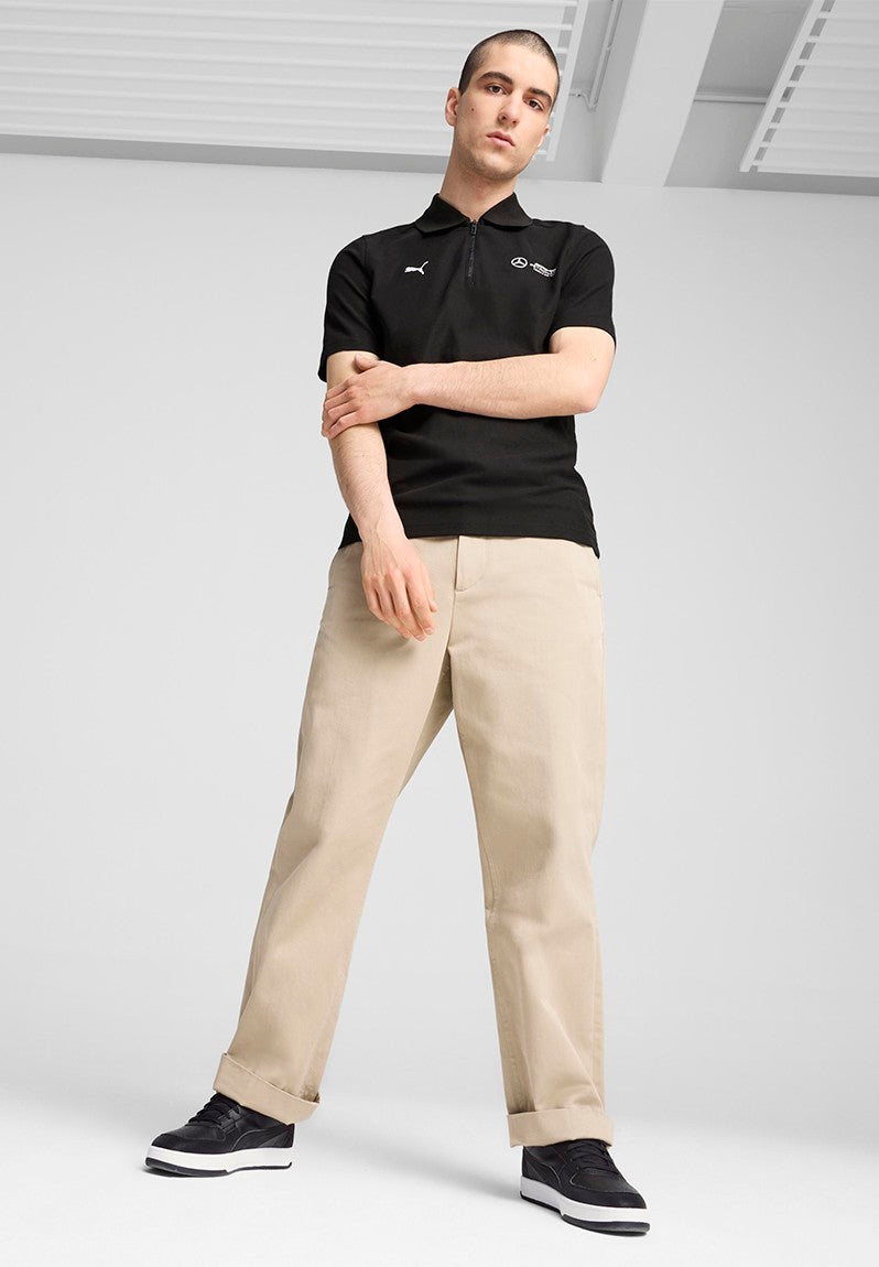 Puma Unisex Black Mapf1 Polo T-Shirt