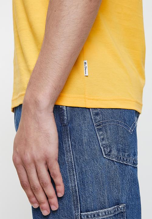 Ben Sherman Target Mens T-Shirt In Banana