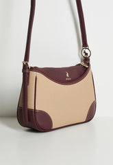 Polo Womens Cabana Sling Bag With Side Pocket In Beige