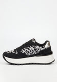 Butterfly Feet Ladies Rio 4 Silver Sneakers