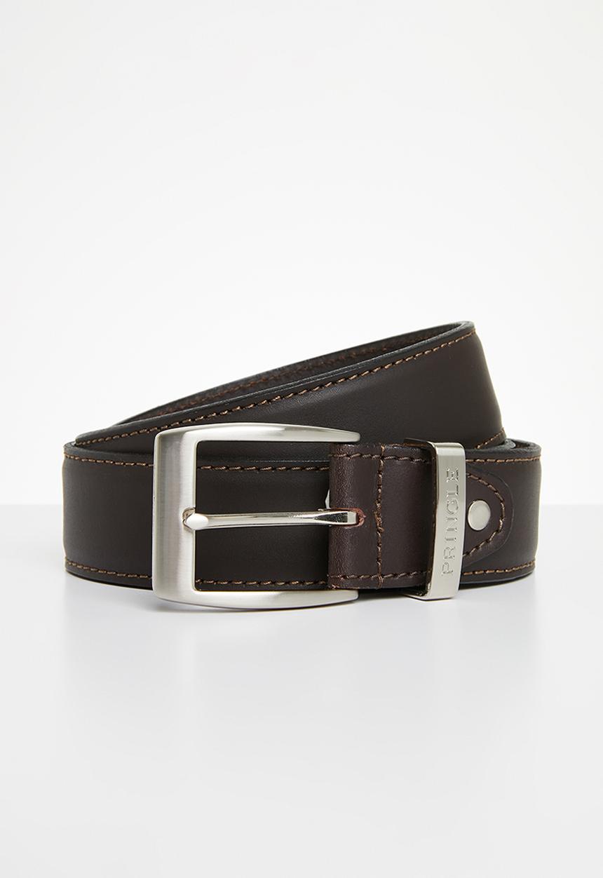Pringle Mens Craig Belt In Brown