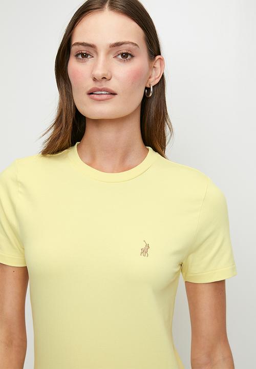 Polo Womens Allies T-Shirt In Yellow