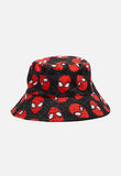 Character Group Boys Bucket Hat Spiderman In Black/Red