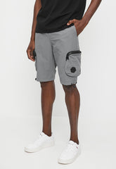 Soviet Mens Baraka Nylon Shorts In Anthracite