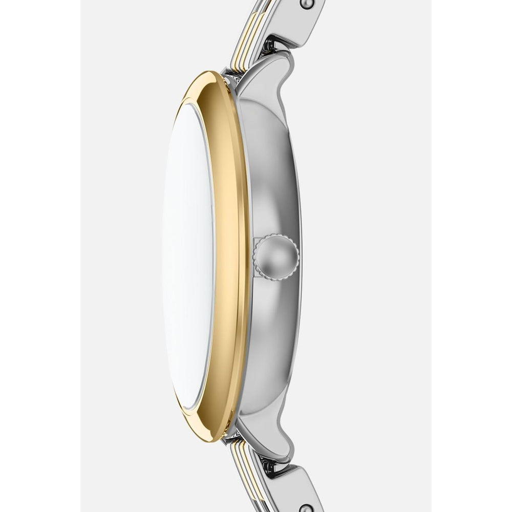 Fossil Womens Jacq 3 Handed Watch In Gold & Silver