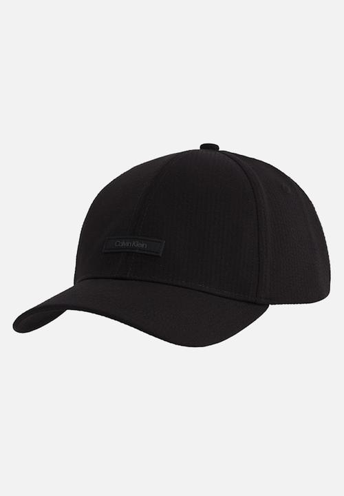 Calvin Klein Jeans Acc 6 Panel Sm Monologo Patch Cap Black