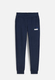 Puma Ess+ 2 Col Logo TR Pants In Navy