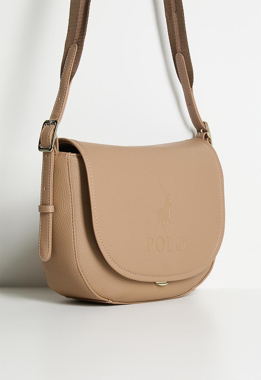 Polo Womens Tahoe Saddle Crossbody Bag In Cinnamon