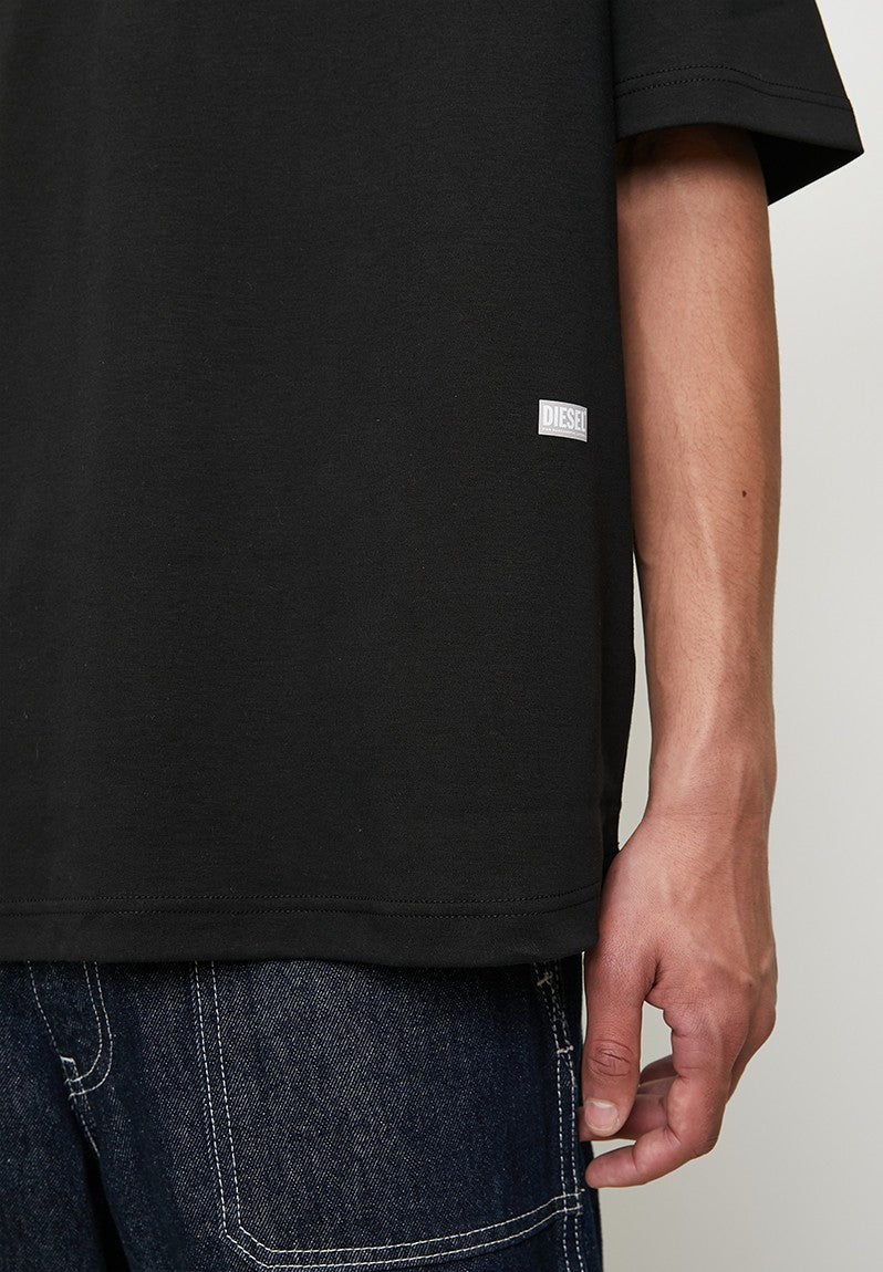 Diesel Mens T-Boggy-T2 T-Shirts In Black