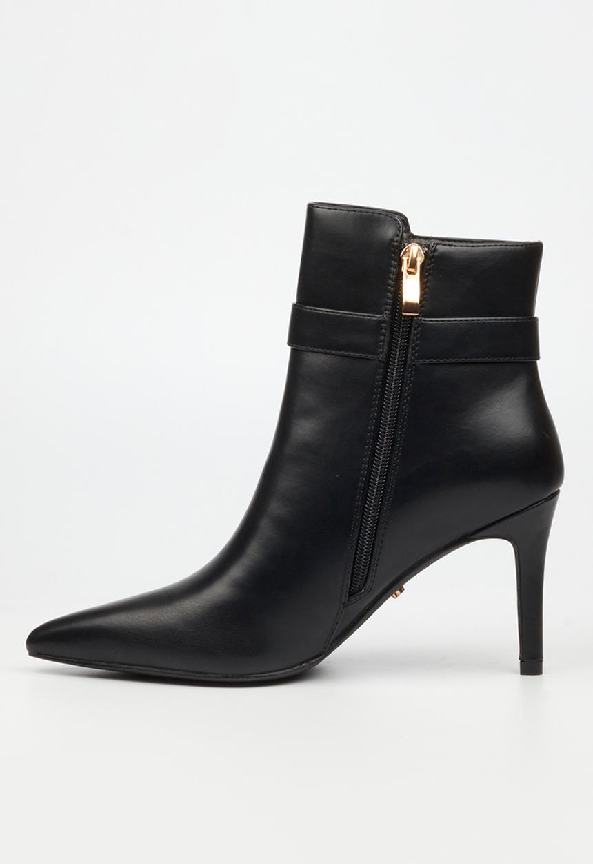 Miss Black Moss 1 Heel Boots In Black