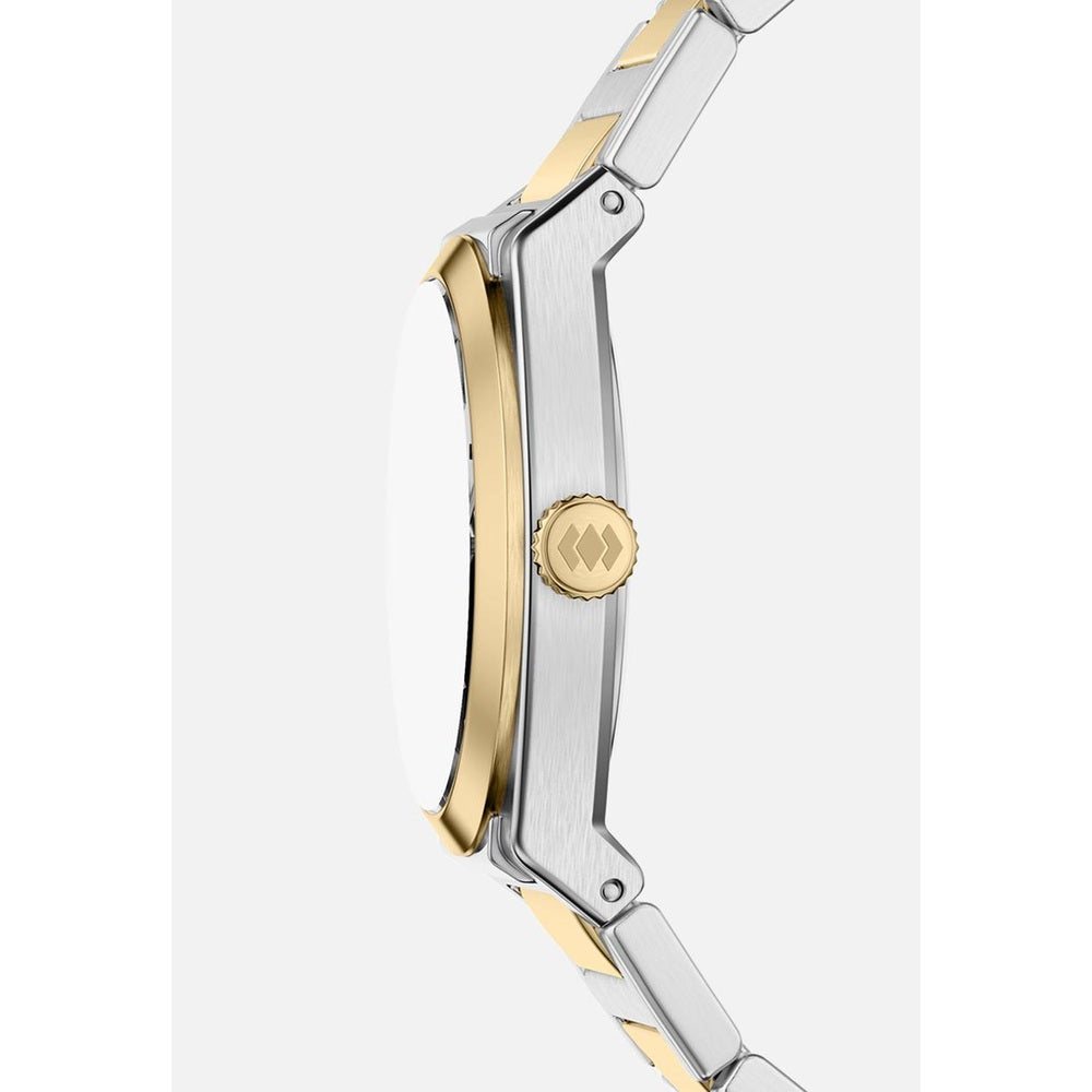 Fossil Womens Everett Small Watch In Gold & Silver