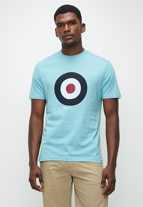 Ben Sherman Target Mens T-Shirt In Retro Blue