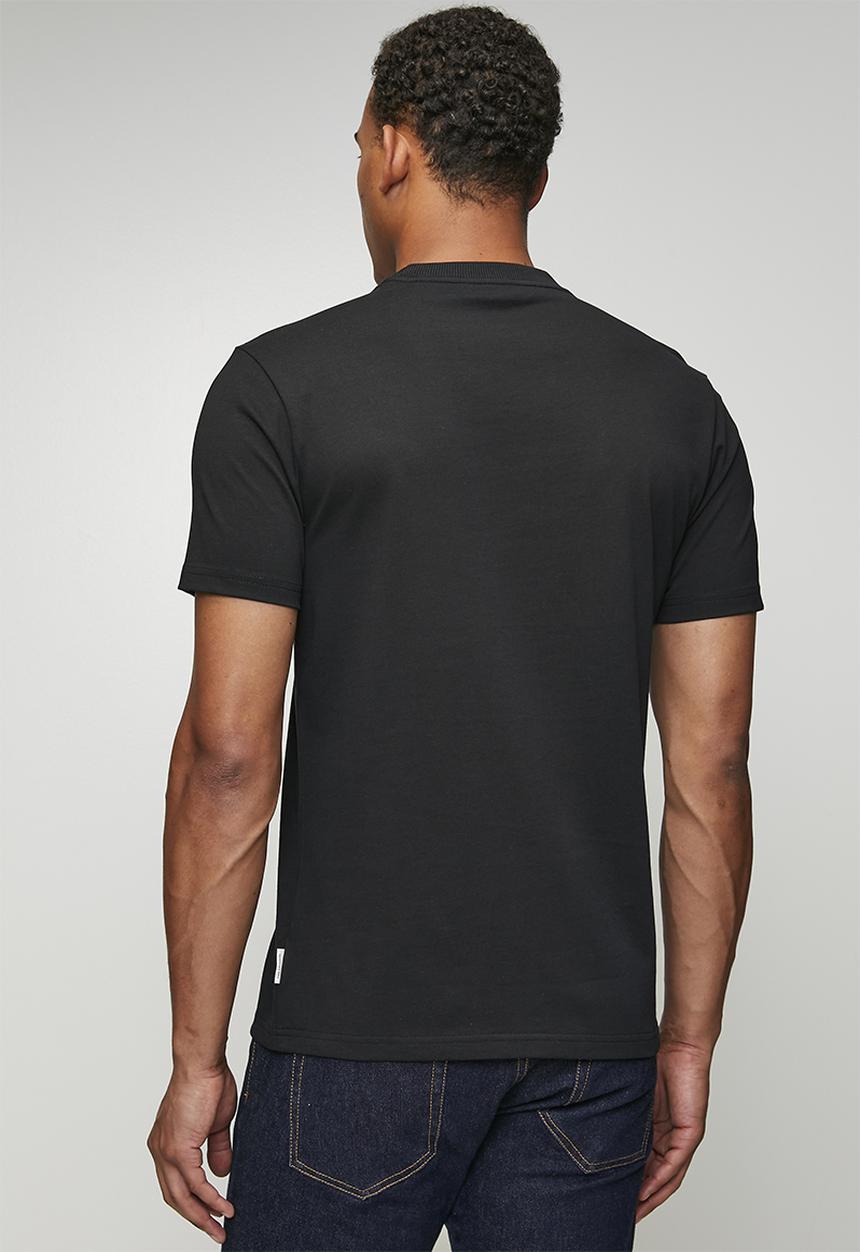 Ben Sherman Mens Fur Bear T-Shirt In Black