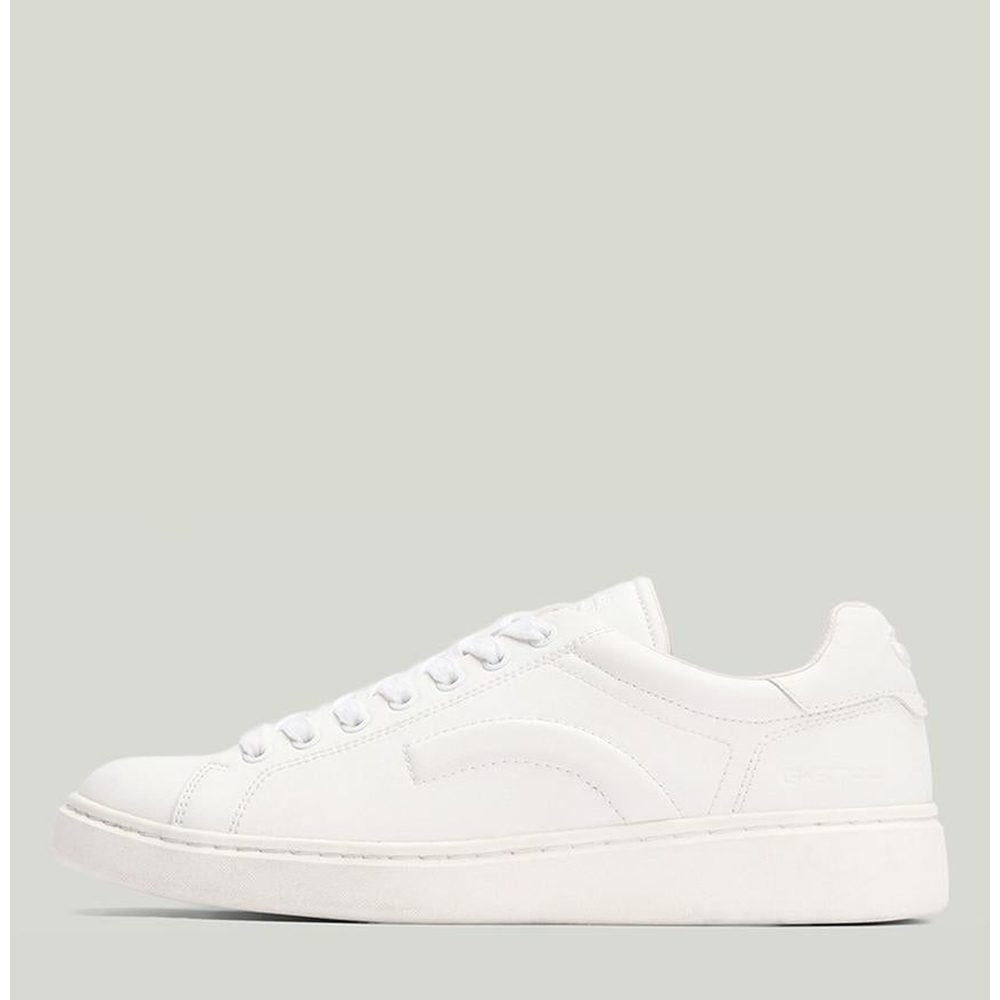 G-Star Raw Mens Scout Lea Leather Sneakers In White