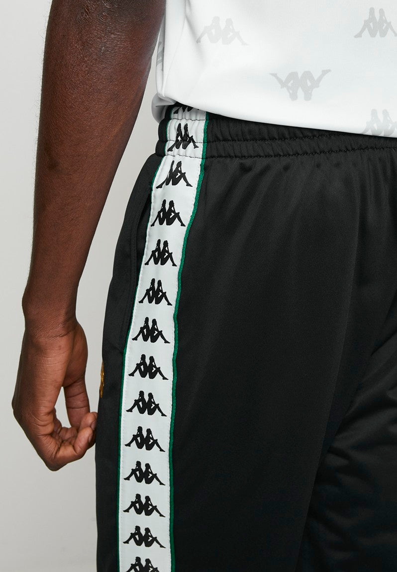 Kappa Bafana 30th Anniversary Trackpants In Black