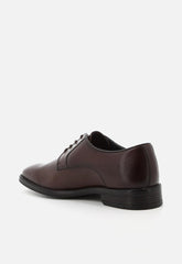 Hush Puppies Mens Lebron Leather Shoes In Brown