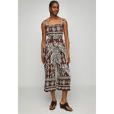 Mandi Ladies Jumpsuit In Brown