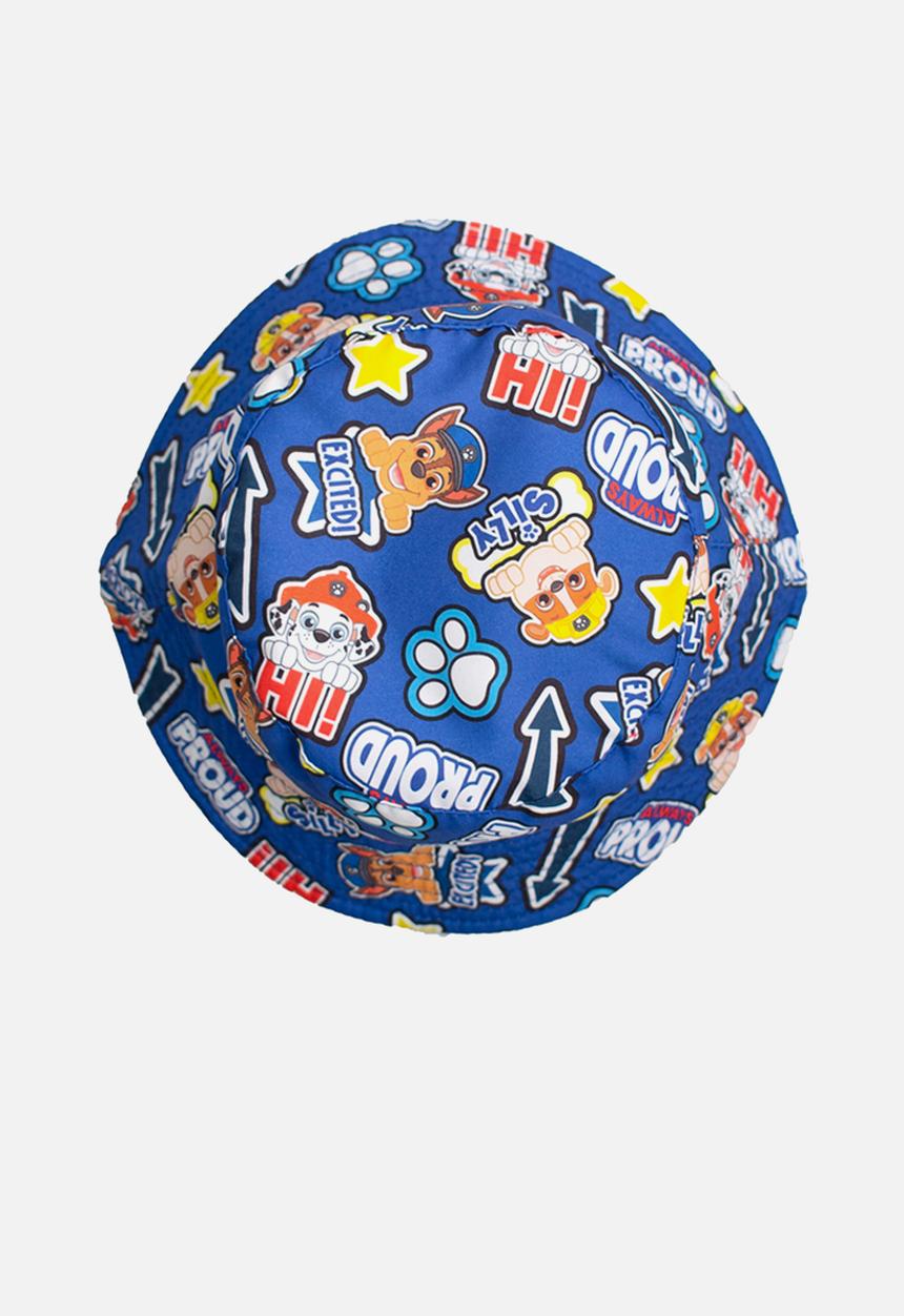 Character Group Boys Paw Patrol Bucket Hat In Blue Multi