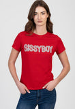Sissy boy Ladies Radient Soul Regular T-Shirt In Red