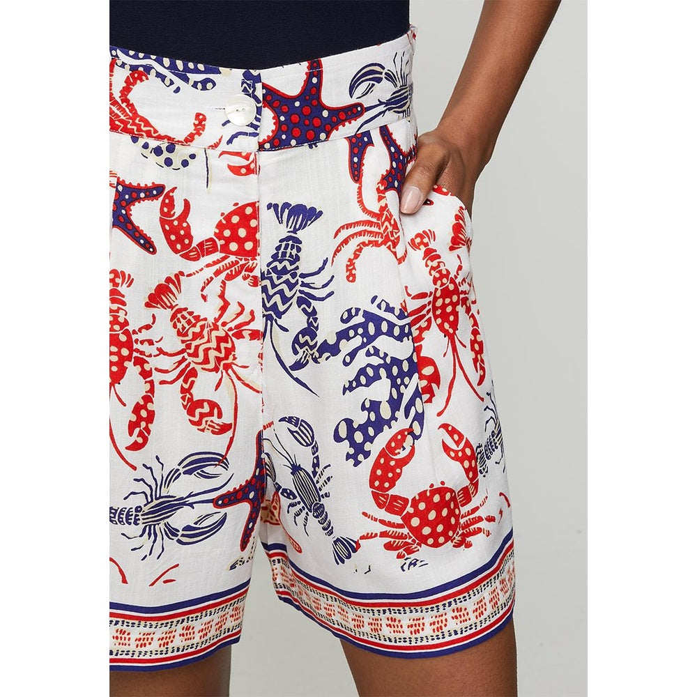 Mandi Ladies Short Pants In Multi