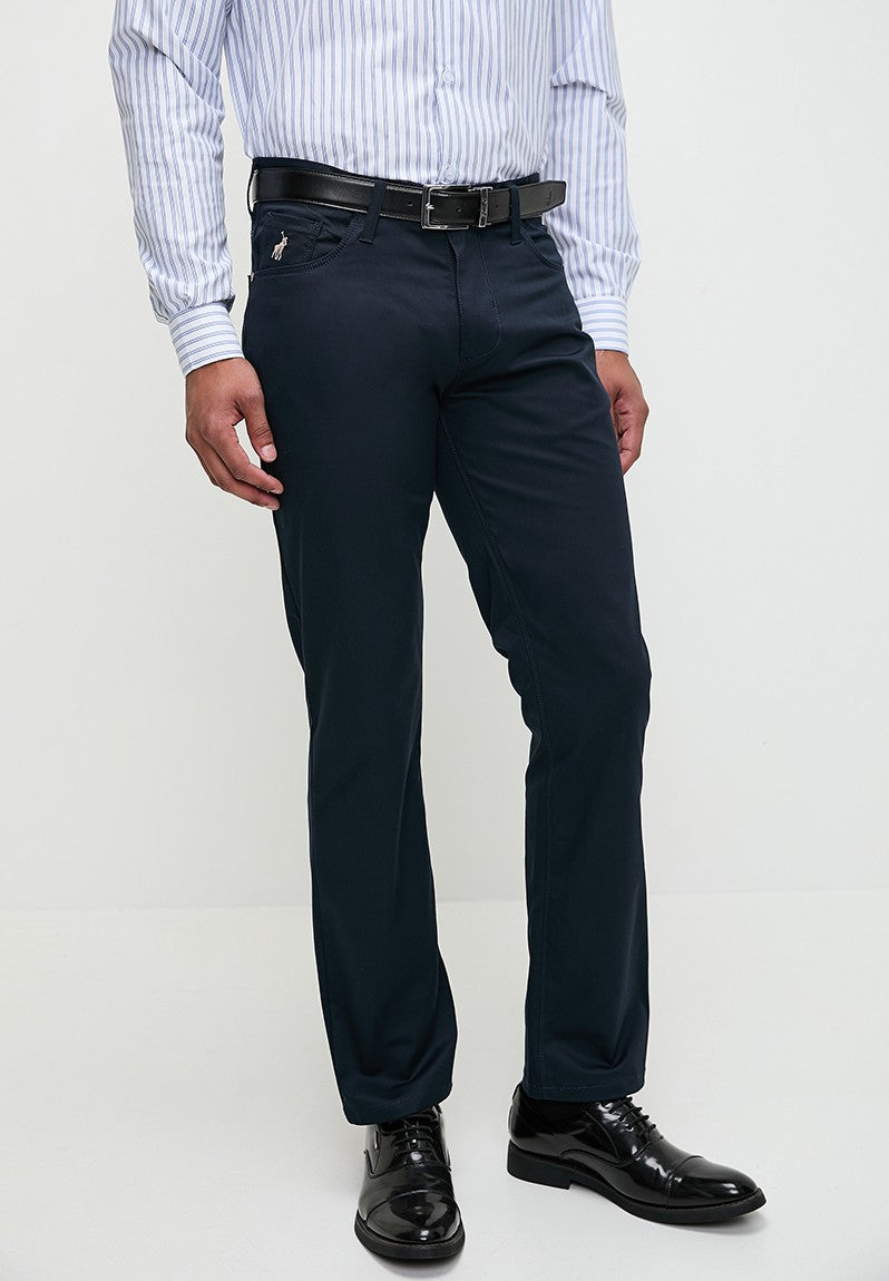 Polo Mens 5 Pocket Trouser Navy