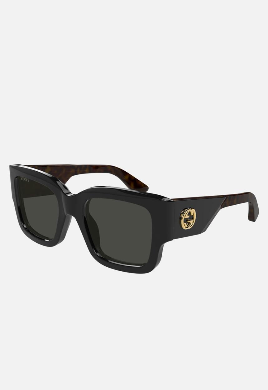 Gucci Womens Sunglases In Black Havana