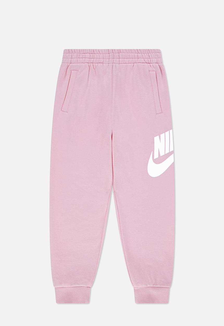 Nike Girls Nsw Club Ft Hbr Jogger In Soft Pink