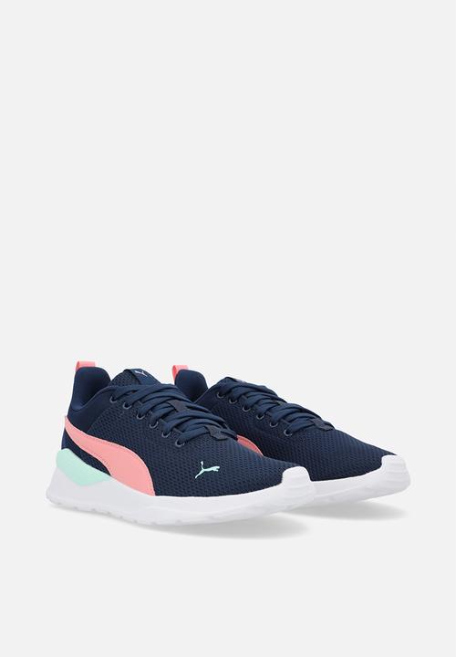 Puma Girls Anzarun Lite Jr Shoes in Blue and Pink