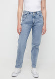 Guess Womens Mom Jeans In Light Wash