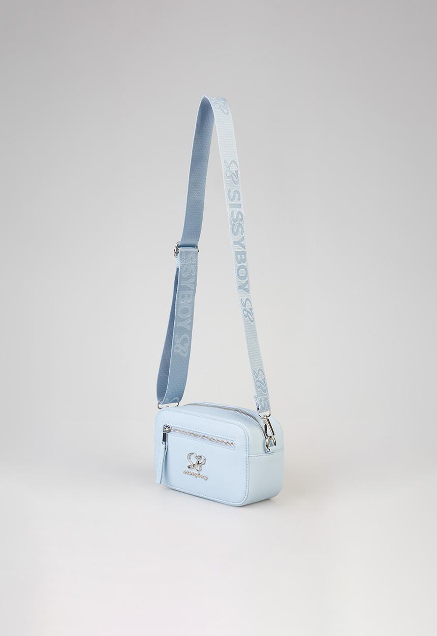 Sissyboy Basic Camera Sling Bag In Blue