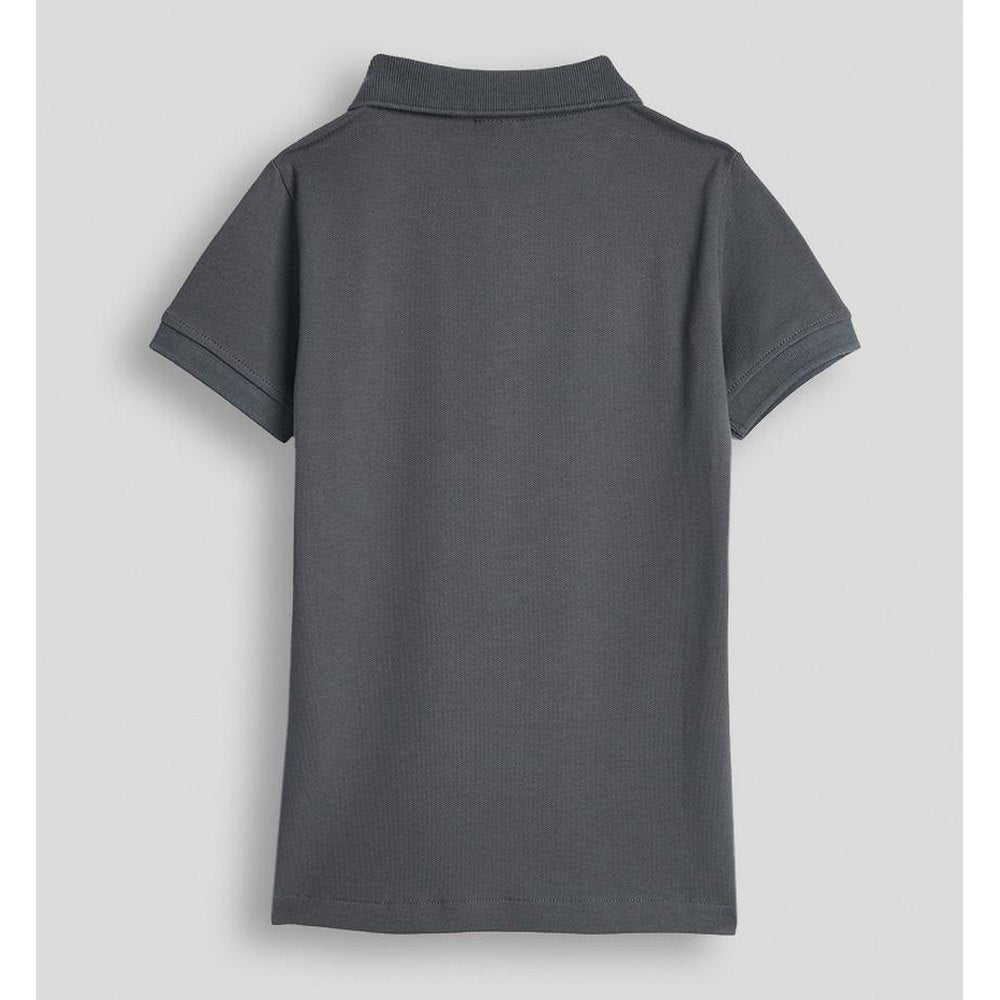 Polo Boys Austin Short Sleeves Golfer In Gunmetal