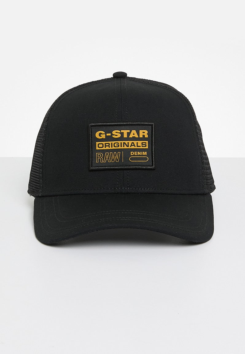 G-Star Baseball Trucker Cap In Black