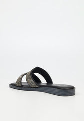 Butterfly Feet Ladies Jacey 1 Black Sandals