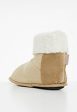 Hush Puppies Ladies Casa Slipper Boot In Tan