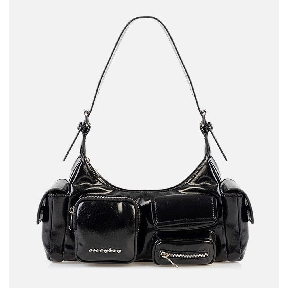 Sissy Boy Cameron Bag With Cargo Front & Side In Black