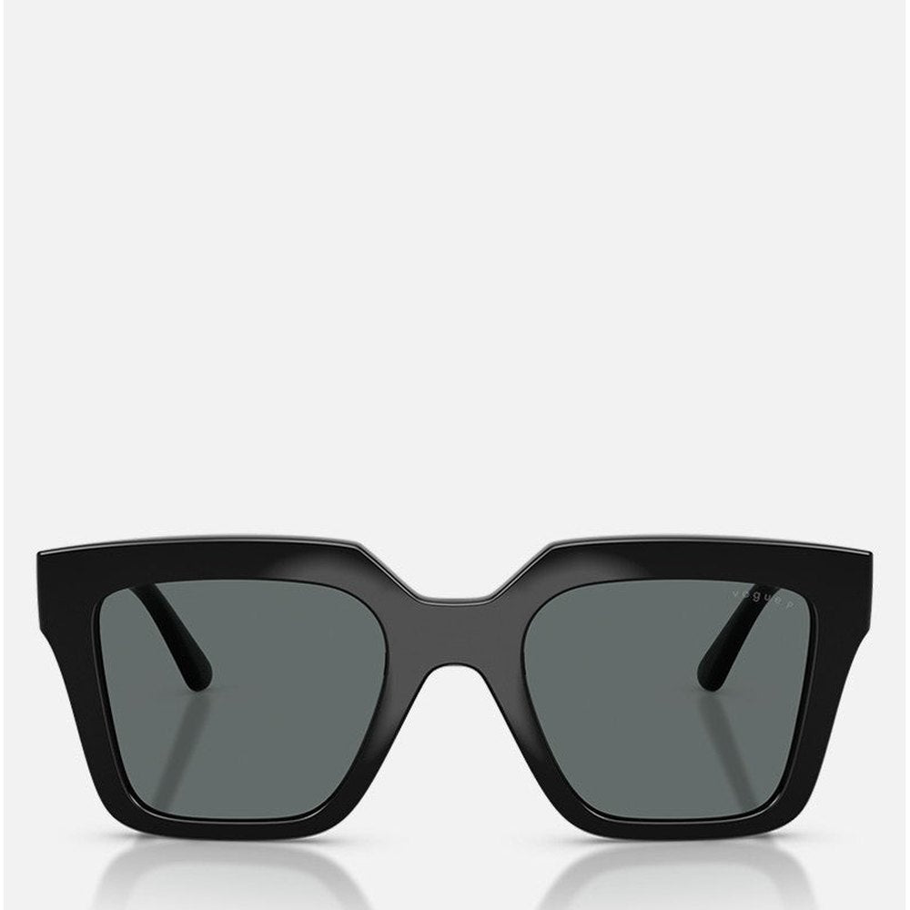 Vogue Womens Sunglasses In Shiny Black