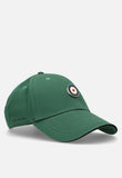 Ben Sherman Mens Metal Targy Badge Cap In Forest