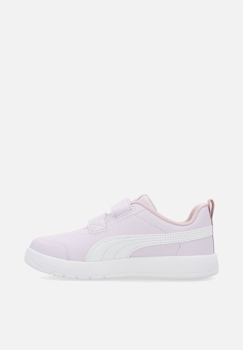 Puma Kids Courtflex V3 V Shoes In Lilac