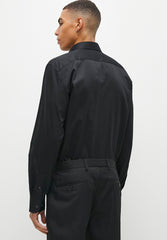 Polo Mens Custom Fit Greig Shirt In Black