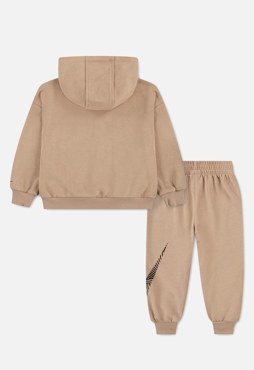 Nike Boys Nsw Itz 2 Pcs Oversize Hoodies & Joggers In Hemp