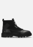 Mazerata Mens Vinchey 9 Faux Leather Shoes Black