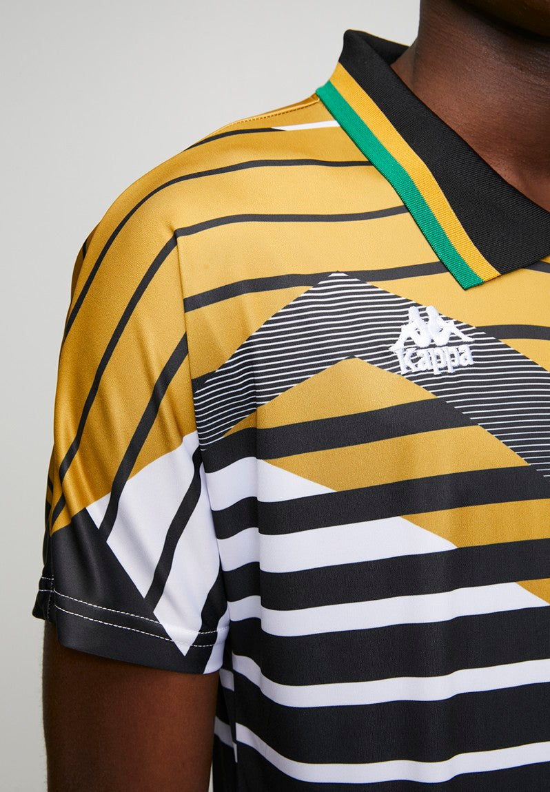 Kappa Bafana 30th Anniversary Jersey In Gold Multi